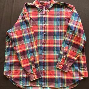 POLO RALPH LAUREN Casual Plaid Shirt